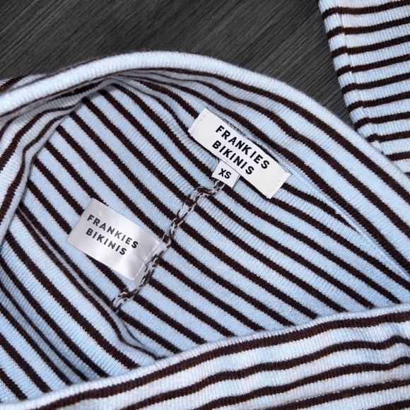 Frankie's Bikinis Striped Long Sleeve Dress - Picture 5 of 7